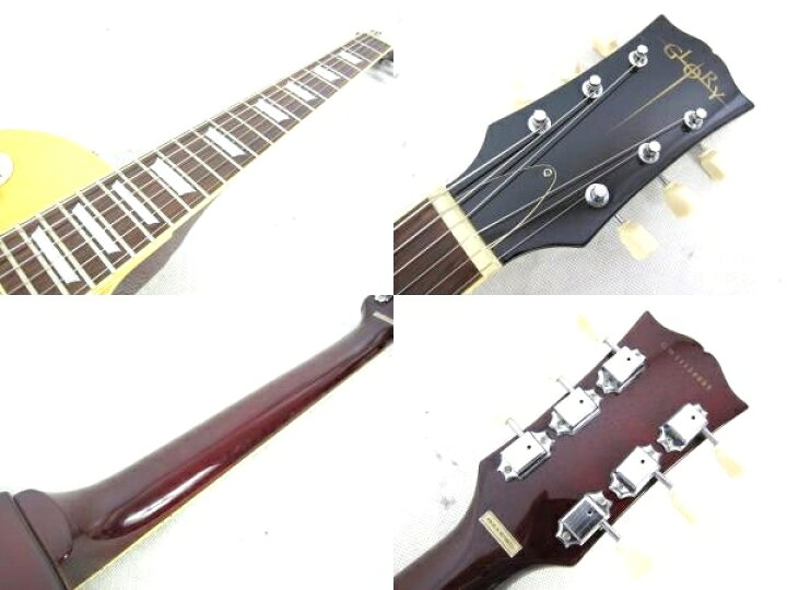 楽天市場】【中古】 Glory レスポールタイプ ゴールドトップ エレキ 