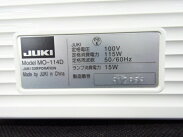 【中古】JUKIジューキMO-114DオーバーロックミシンホワイトF3217224