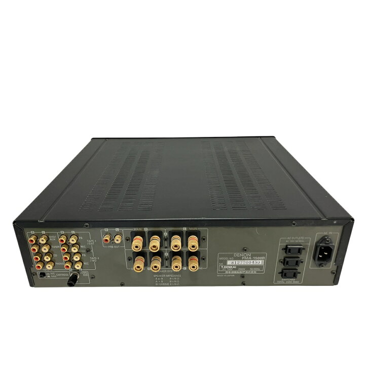 楽天市場】【中古】 DENON PMA-1500R プリメイン アンプ 音響機材 