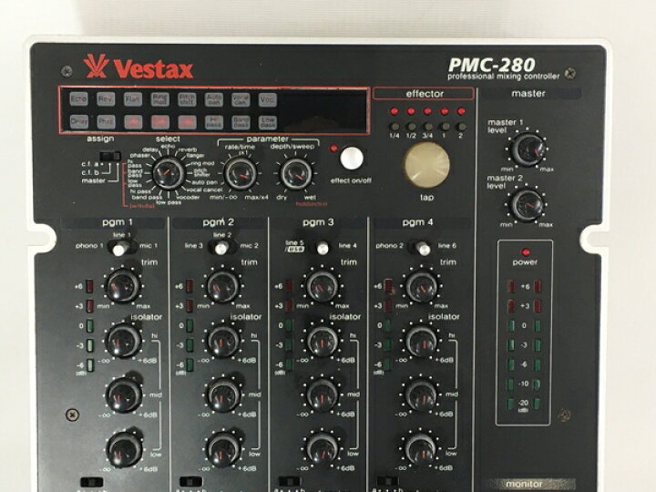 楽天市場】【中古】VESTAX PMC-280 DJ ミキサー オーディオ 音響 べ 