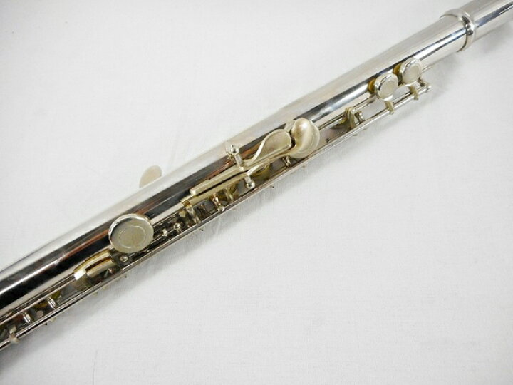 激安正規 中古 Muramatsu Flute ムラマツフルート 部活 吹奏楽 頭部管打痕 木管楽器 楽器
