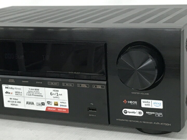 楽天市場】【中古】 DENON AVR-X1700H AVアンプ オーディオ 音響 