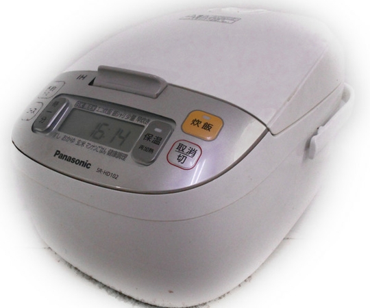 【中古】中古 Panasonic 炊飯器 SR-HD102 5.5合炊き IH ジャー キッチン家電 N2319196 |  ReRe（安く買えるドットコム）