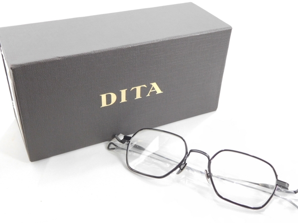 未使用 【中古】 DITA ディータ 伊達 眼鏡 Optical Wilton DRX-2043-C-BLK-BLK-49 K2285739 |  ReRe（安く買えるドットコム）