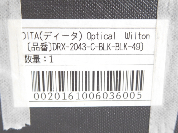 楽天市場】未使用 【中古】 DITA ディータ 伊達 眼鏡 Optical Wilton