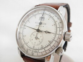 【中古】ZEPPELIN 100 7640-1 100周年 記念モデル LZ1 クォーツ メンズ 腕時計 T2232274