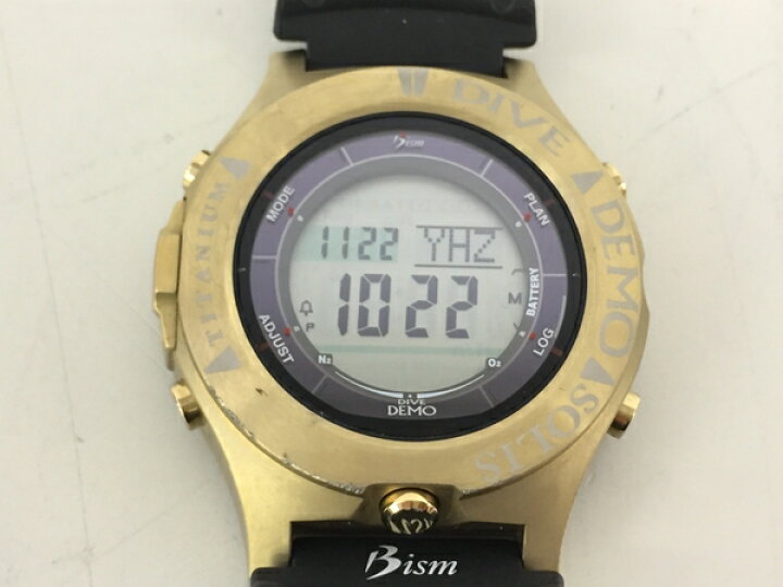 Bism ダイブデモ ソリス チタニウム 4G リミテッド ゴールド 