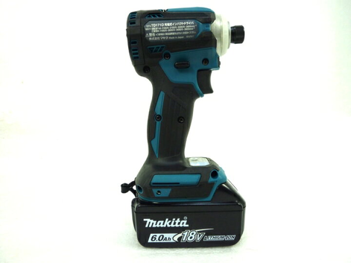 楽天市場】未使用 【中古】 makita マキタ TD171DRGX インパクト 