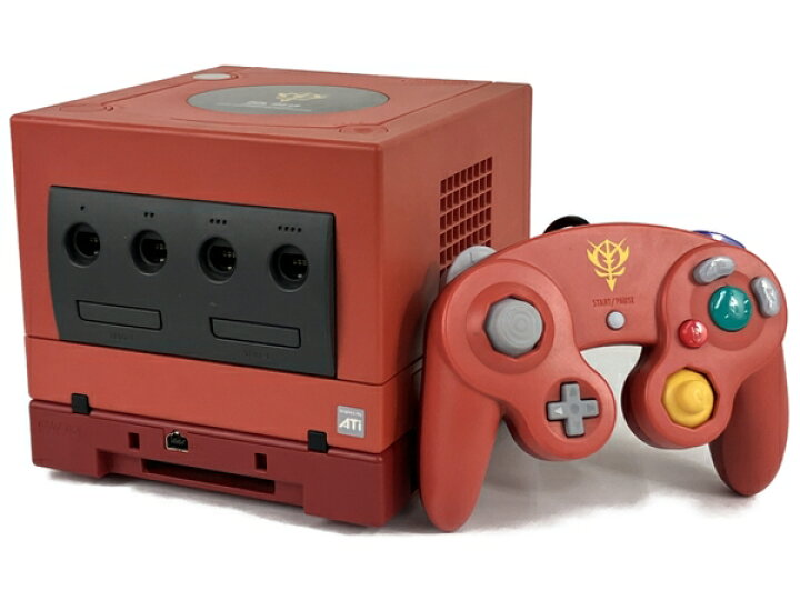 楽天市場】【中古】 Nintendo DOL-001S ゲームキューブ本体 シャア専用 