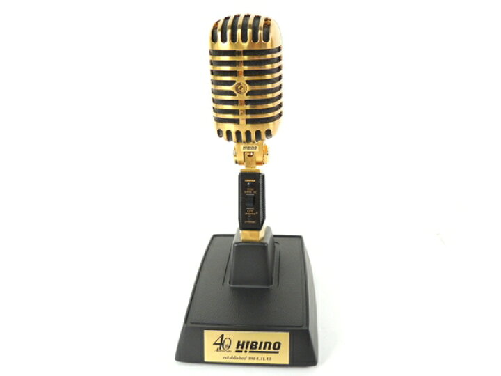 楽天市場】【中古】SHURE 55SH Series II 40周年 ゴールド ガイコツ 