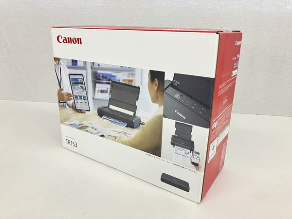 【について】 未使用  Canon キャノン TR153 インクジェット プリンター 家電 S6896999：ReRe（安く買えるドットコム） ョンランク