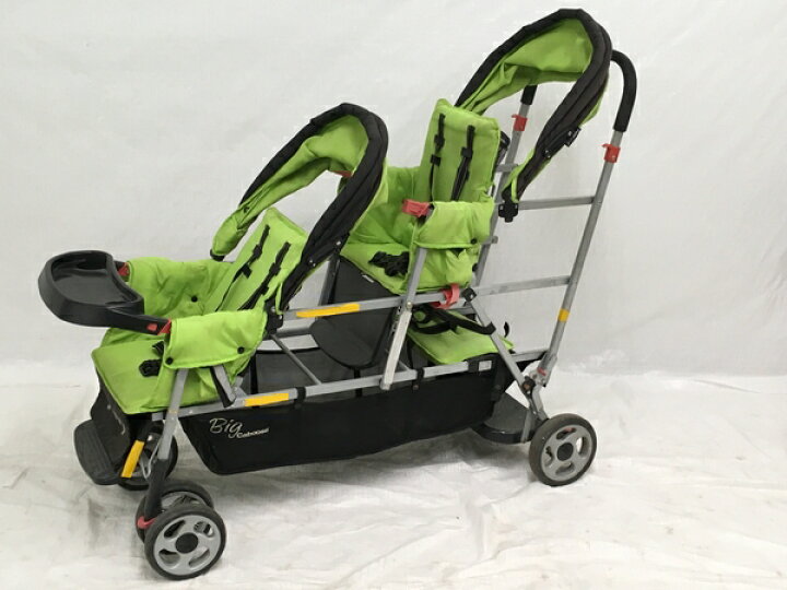 楽天市場】【中古】 JOOVY BigCaboose ビッグカブース ベビーカー 3人 