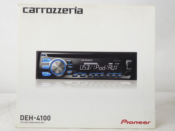 未使用 【中古】 Pioneer カロッツェリア DEH-4100 CD USB デッキ K2077188 | ReRe（安く買えるドットコム）