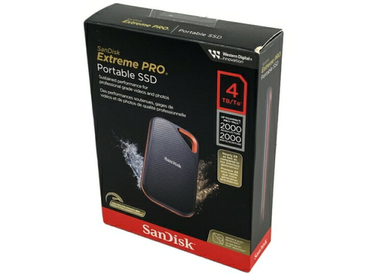 楽天市場】未使用 【中古】 SanDisk Extreme PRO Portable SSD 外付け 
