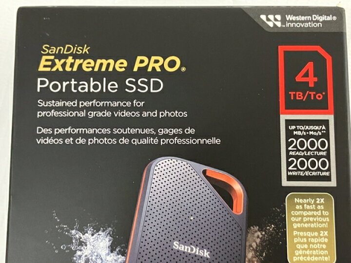 楽天市場】未使用 【中古】 SanDisk Extreme PRO Portable SSD 外付け 