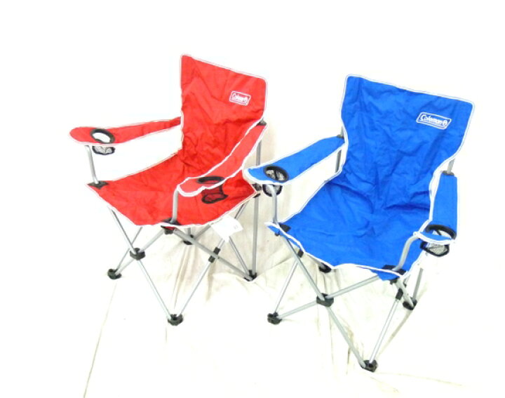 楽天市場 中古 中古 Coleman Arm Chair Iii 2点セット 赤 青 コールマン アームチェア アウトドア M Rere 安く買えるドットコム
