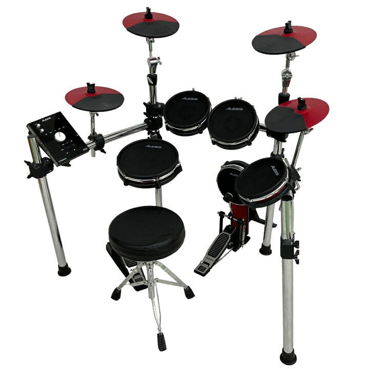 楽天市場】【中古】 【動作保証】 ALESIS COMMAND X MESH KIT “RED  