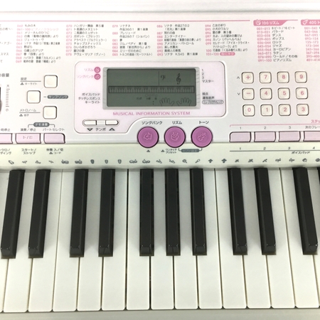 【中古】 CASIO カシオ LK-107 光ナビゲーション 電子 ピアノ 61鍵 キーボード 鍵盤 楽器 Y3880862 |  ReRe（安く買えるドットコム）