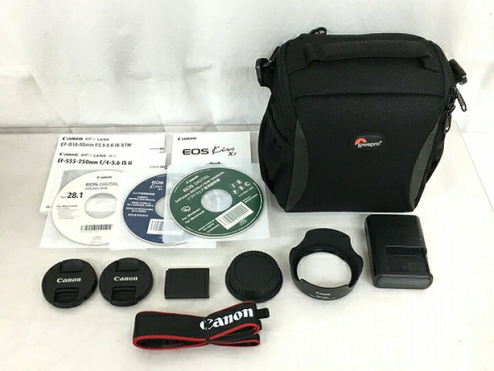 楽天市場】【中古】 Canon EOS Kiss x7 ダブルズームキット Lowepro 