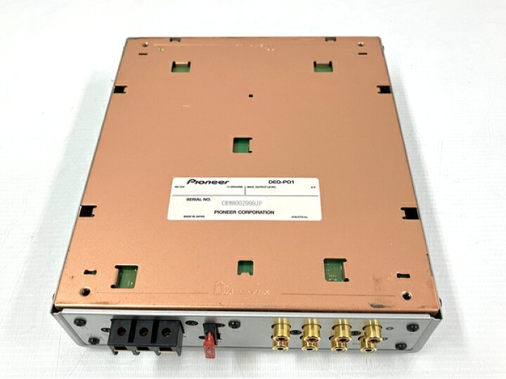 楽天市場】【中古】 Carrozzeria DEQ-P01 デジタルプロセッシング 
