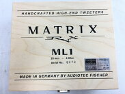 【中古】BRAXMATRIXML-128mmハイエンドツィーターMR-6サポートリングML-6P16cmミッドバススピーカー音響N6123858