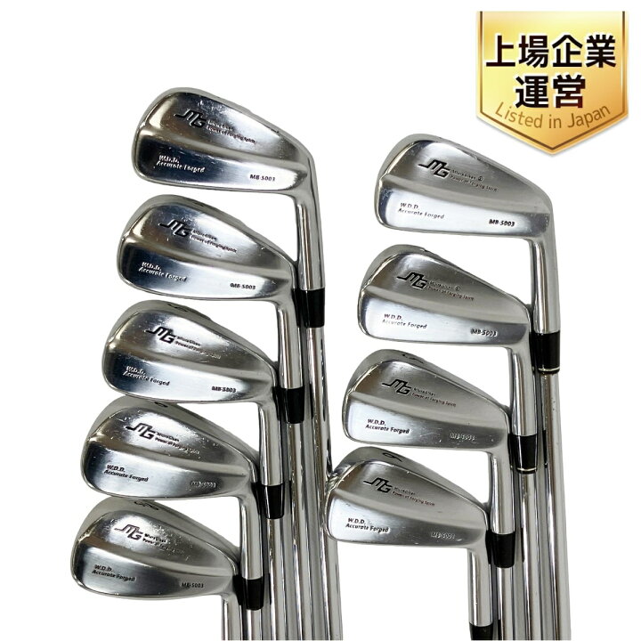 楽天市場】【中古】 三浦技研 ミウラ MB-5003 軟鉄 アイアン #3-9,P,PS  