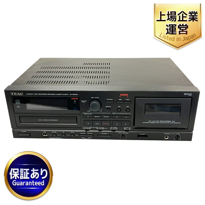 TEAC AD-RW900 CDレコーダー/カセットデッキ （楽天市場】【中古 