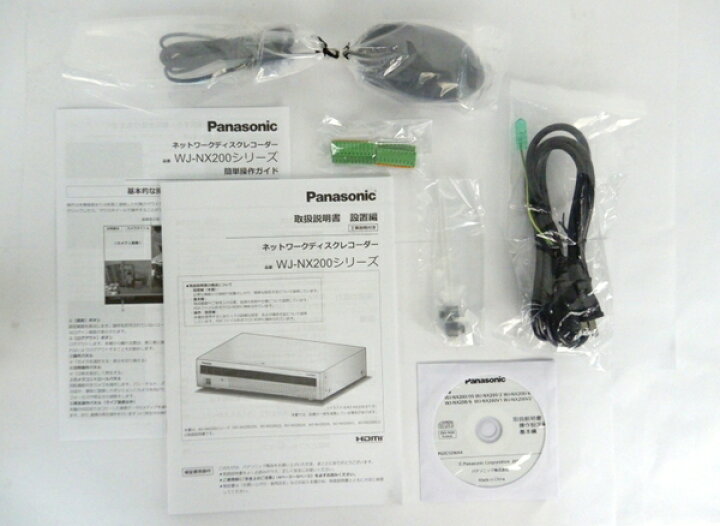 楽天市場】未使用 【中古】 Panasonic WJ-NX200 05 500GB ネットワーク 