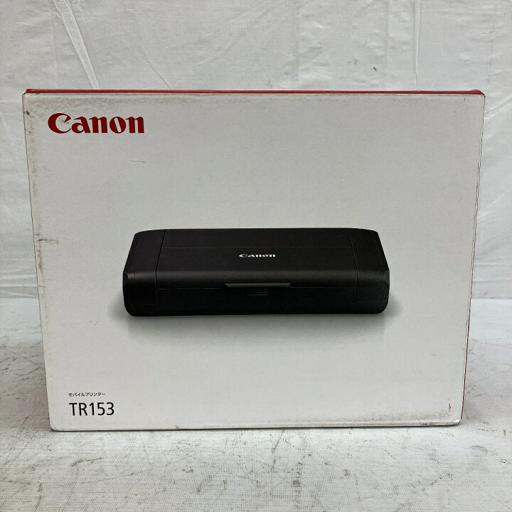 楽天市場】未使用 【中古】 Canon TR153 モバイルインクジェット 