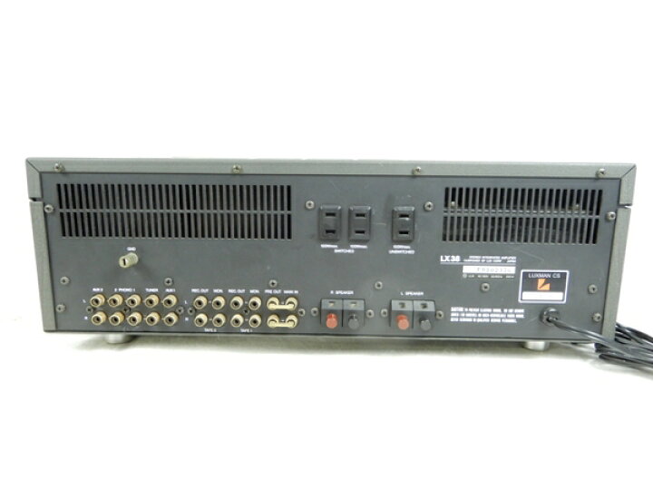楽天市場】【中古】 LUXMAN ラックスマン LX38 真空管 プリメイン 