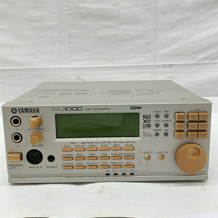 楽天市場】【中古】 YAMAHA MU1000 音源モジュール シンセサイザー 