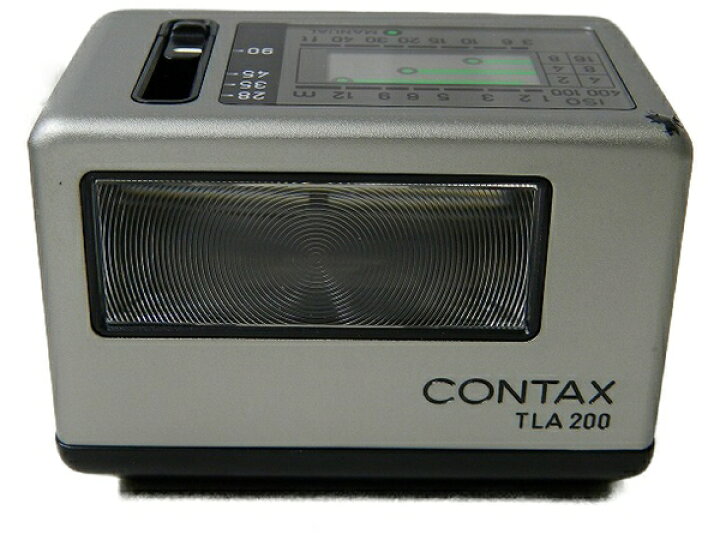 楽天市場】【中古】 CONTAX コンタックス TLA200 ストロボ カメラ 
