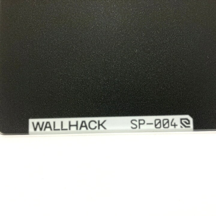 楽天市場】【中古】 WALLHACK SP-004 ガラス マウスパッド ブラック 