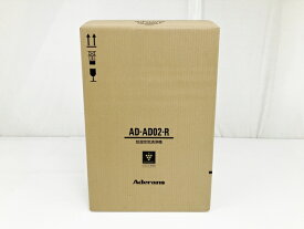 未使用 【中古】 SHARP Aderans AD-AD02-R 加湿空気清浄機 メタリックレッド 花粉 PM2.5対応 家電 O8218703