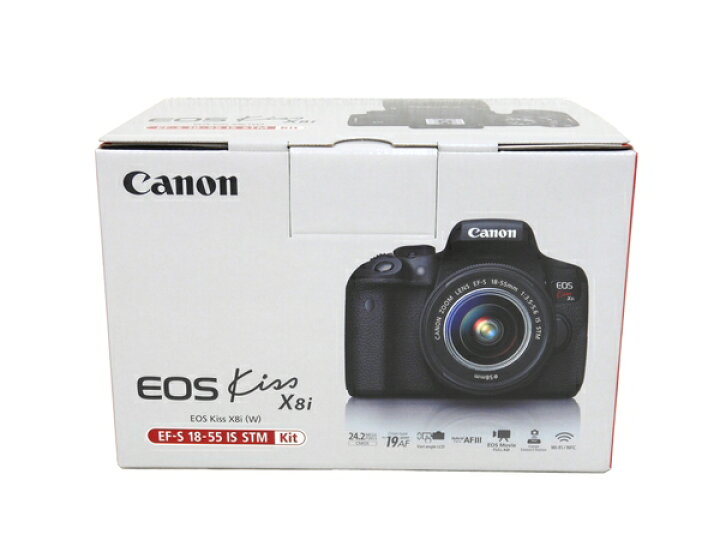 楽天市場】未使用 【中古】 Canon EOS Kiss X8i レンズ キット 一眼 
