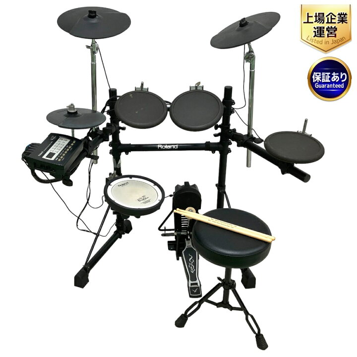 楽天市場】【中古】 Roland TD-3 電子ドラムセット ハイハットペダル無  