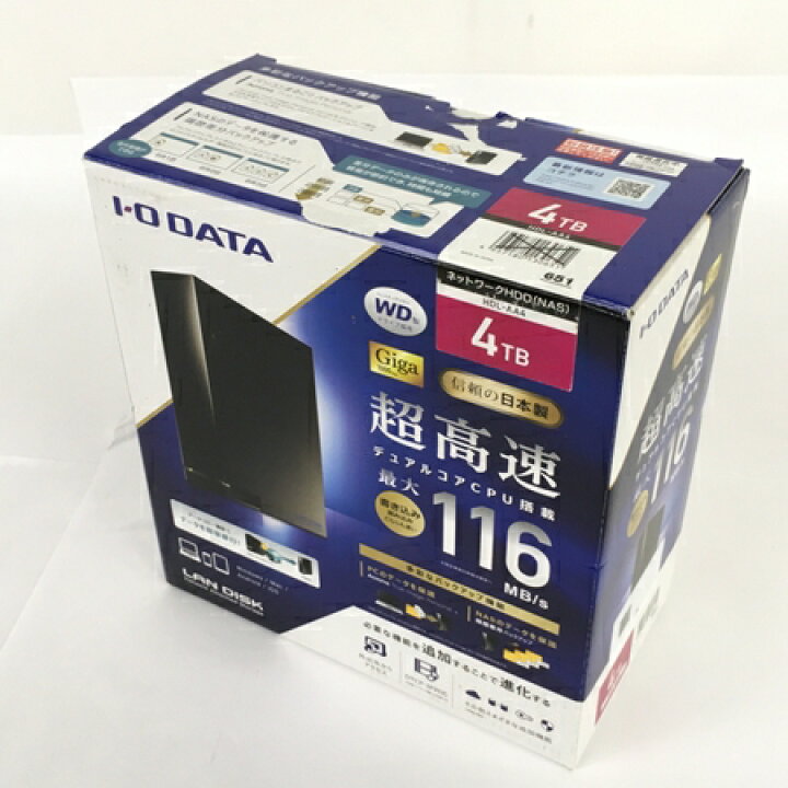 楽天市場】【中古】I-O DATA アイ・オー・データ HDL-AA4 デュアルコア 