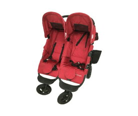 【中古】 AirBuggy COCO DOUBLE FROM BIRTH ココダブル フロムバース 双子 2人乗り ベビーカー 付属品つき W6188589