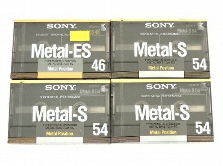 楽天市場】未使用 【中古】 SONY Metal-ES 46 METAL-S 54 ソニー 