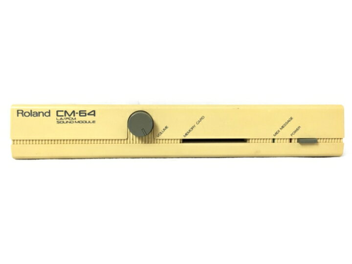 楽天市場】【中古】 Roland ローランド CM-64 サウンド モジュール 
