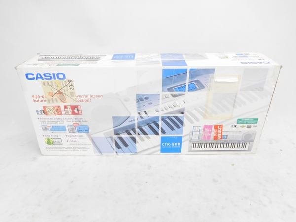 楽天市場】【中古】 中古 CASIO カシオ CTK-800 電子キーボード