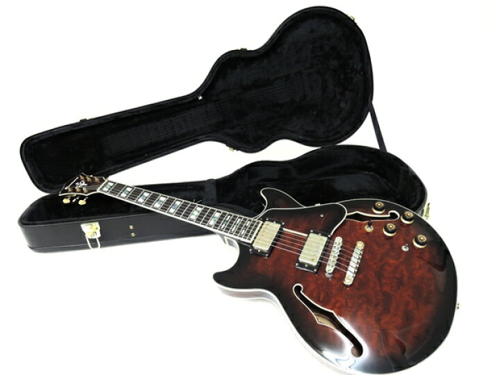 楽天市場】【中古】Ibanez セミアコギター AM153 ハードケース付き 