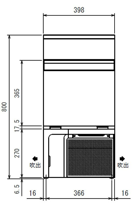 楽天市場】新品 フクシマガリレイ 自動製氷機25kgタイプ FIC-25KTX1 