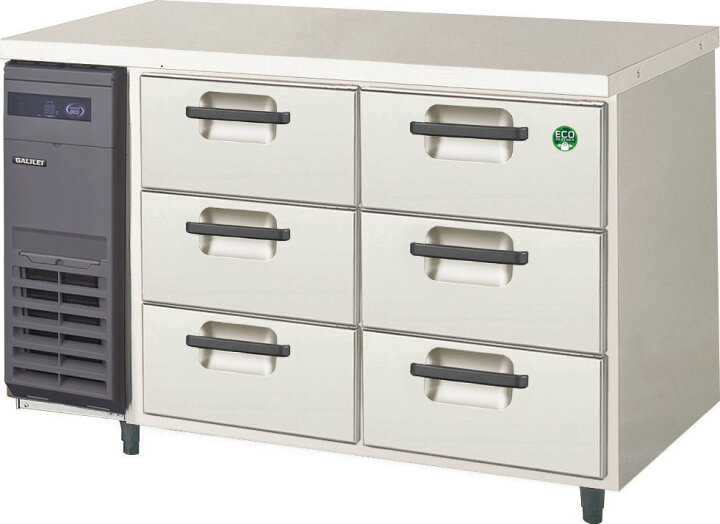 楽天市場】新品 フクシマガリレイ ドロワーテーブル冷蔵庫 LDW-120RX 