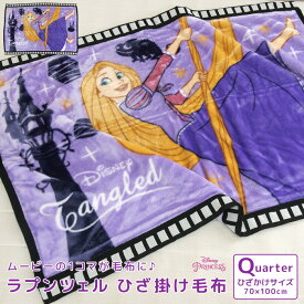 ひざ掛け毛布 毛布 ラプンツェル あったか毛布 ベビーケット スローケット ひざかけ 子供用毛布 お昼寝ケット ブランケット もうふ 洗える 子供 赤ちゃん シンプル おしゃれ かわいい 映画 フィルム ディズニー プリンセス Disney 【送料無料】