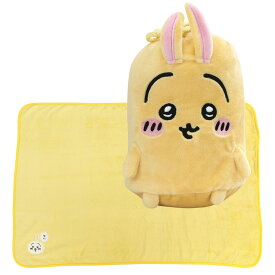 ひざ掛け毛布 毛布 ちいかわ ハチワレ うさぎ 巾着付き あったか毛布 ベビーケット スローケット ひざかけ 子供用毛布 お昼寝ケット ブランケット ぬいぐるみ 70×100cm もうふ 洗える かわいい ナガノ なんか小さくてかわいいやつ 送料無料