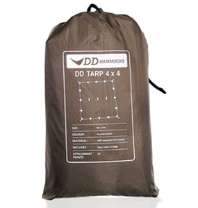 �y�X�R�b�g�����h�� �zDD Tarp �^�[�v 4X4 �g���₷�������`�̃^�[�v�@DDhammocks�А� (Coyote brown) [���s�A���i]