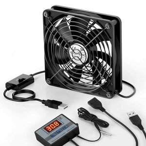 ELUTENG USB�t�@�� 12cm ��p�t�@�� ���� 1500RPM USB��@ 5V �É� 3�i�K���� ���^ 7���H�� ������ ��� PC �Q�[���@ ���[�^�[�ȂǑΉ� USB fan 12cm