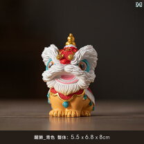 楽天市場】獅子舞 中国（置物｜インテリア小物・置物）：インテリア 