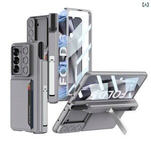 �X�}�[�g�t�H���P�[�X �T���X�� Galaxy Z Fold6 �P�[�X �J�o�[ �Ռ��z�� �蒠�^ �J�[�h���[ �y���z���_�[�t�� ���U�[�� ���^ �y�� �E���ȒP �r�W�l�X �j�����p �ϋv�� �ی�J�o�[ �X�}�z�A�N�Z�T